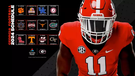 uga football schedule