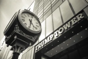 grayscale photo of UNKs building