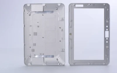 white and gray electronic device