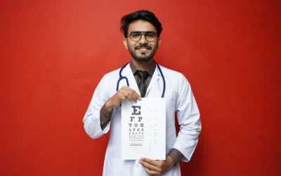 a man holding a piece of paper