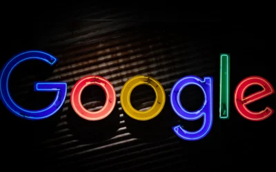 Google logo neon light signage