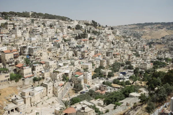 aerial photography of white concrete buildings during daytime