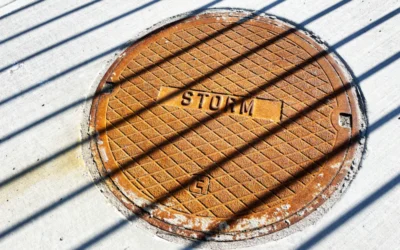 brown and black round metal