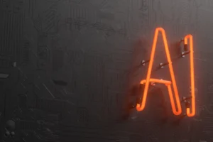 a neon neon sign that is on the side of a wall