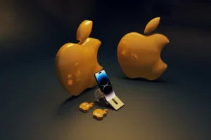 a toy with a key and a key