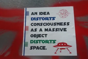 white red and green book