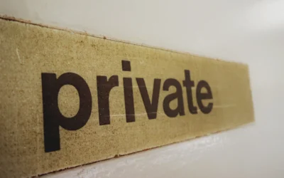 a wooden sign that says private on it