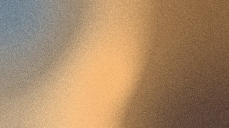 Abstract gradient of warm and cool colors